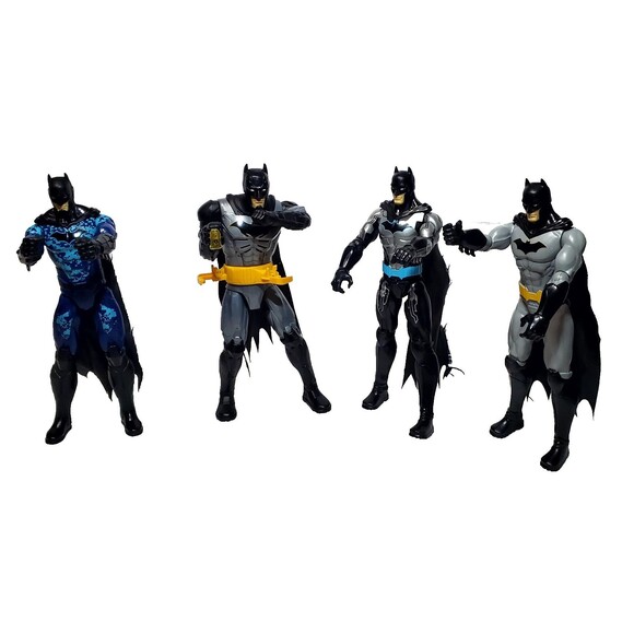 Batman 12" Action Figure Lot – Tech Tactical Rapid Change Grey Rebirth DC - Picture 2 of 16